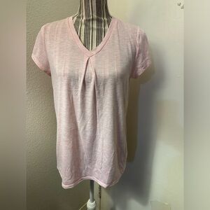 Jockey pink short sleeve PJ top
